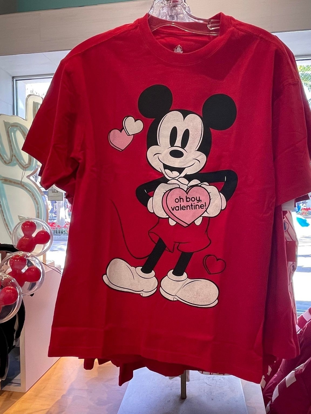 Disney Mickey Mouse Oh Boy,  Valentine Tee